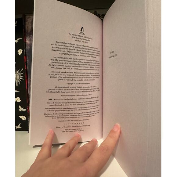 Signed Holiday Ever After By Hannah Grace Paperback - Picture 7 of 8